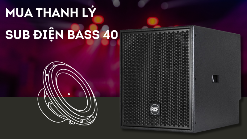 Mua thanh lý sub điện bass 40 Mua thanh lý sub điện bass 40