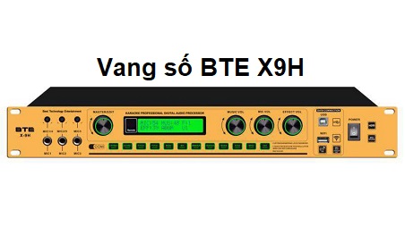 Vang số BTE X9H hàng chính hãng BTE