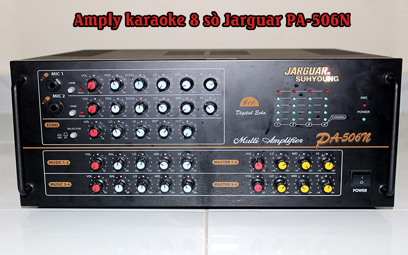 Amply karaoke 8 sò Jarguar PA-506N