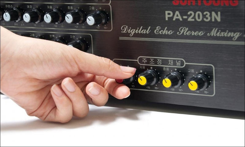 Sửa amply khi âm treble, bass không có tác dụng