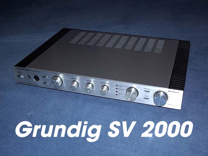 Amply Grundig SV 2000