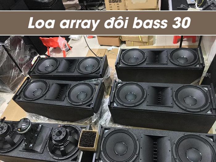 Loa array 30 đôi