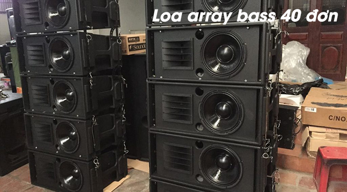 Loa array 40 đơn Loa array 40 đơn