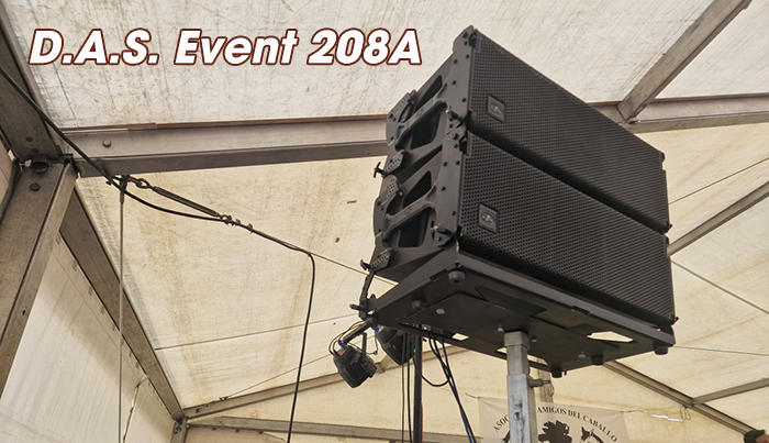 Loa array D.A.S. Event 208A