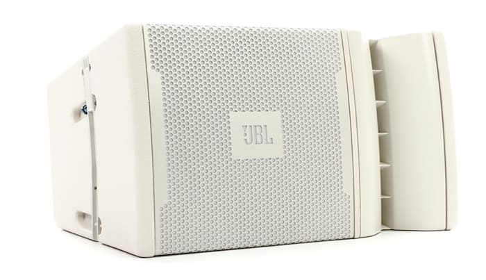 Loa array JBL VRX932LA1 WH có kích thước khá nhỏ Loa array JBL VRX932LA1 WH có kích thước khá nhỏ