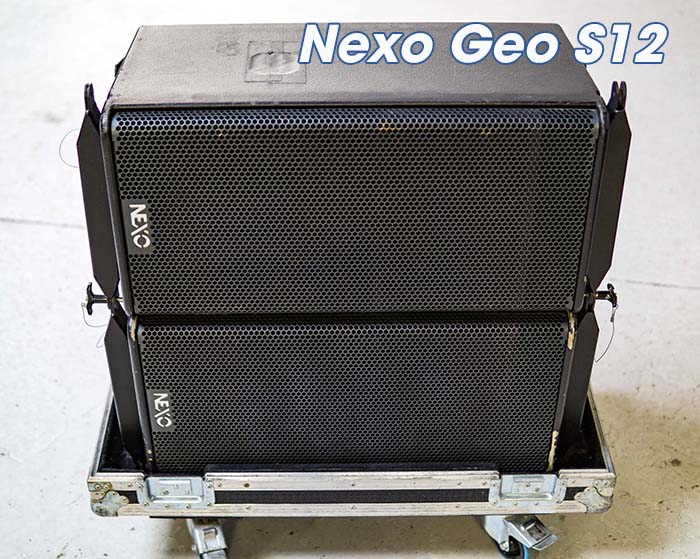 Loa array Nexo Geo S12 Loa array Nexo Geo S12