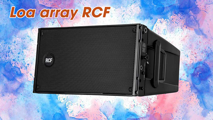 Loa array RCF