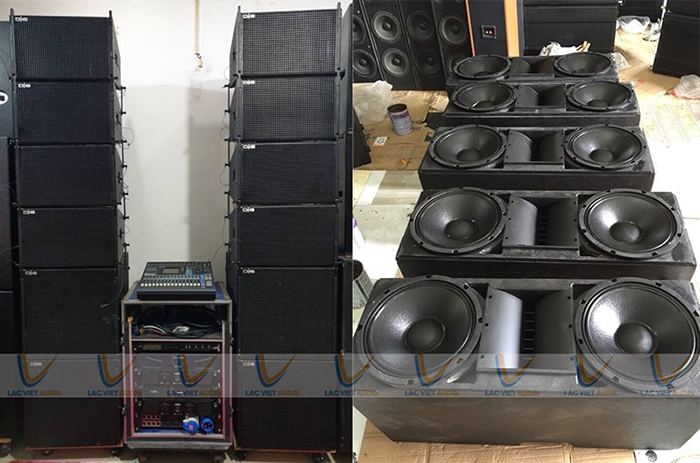 Loa array bãi có giá thành rẻ Loa array bãi có giá thành rẻ