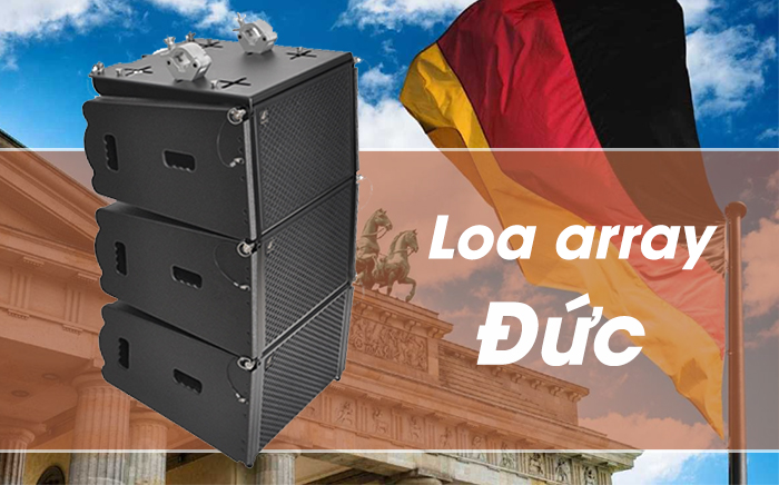 Loa array nước Đức