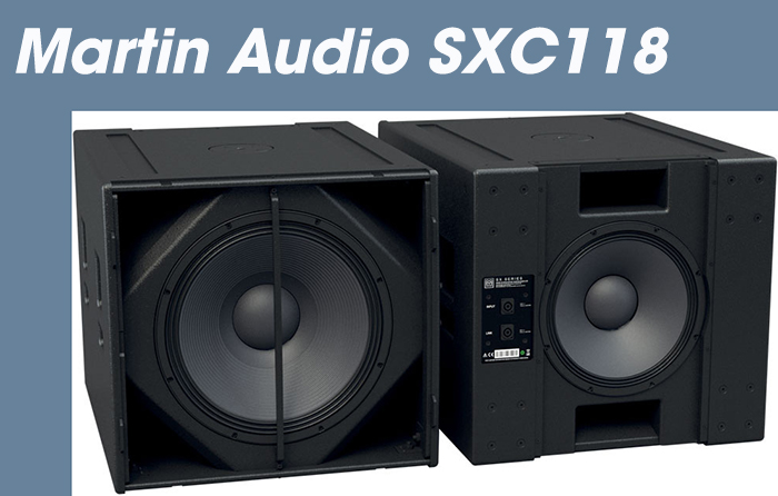 Loa sub bass 30 Martin Audio SXC118 Loa sub bass 30 Martin Audio SXC118