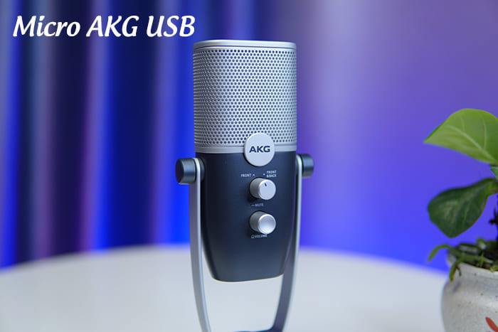 Micro cho PC, Laptop có dây AKG USB Micro cho PC, Laptop có dây AKG USB
