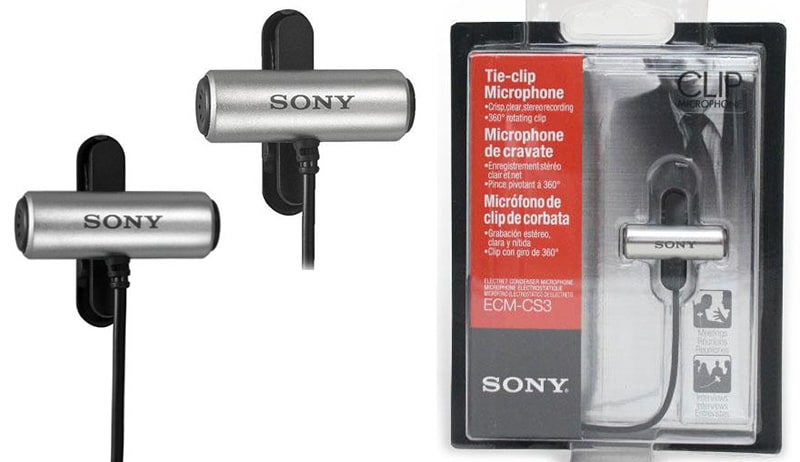 Micro để quay vlog Sony ECM CS3 có dây: 950.000 VNĐ