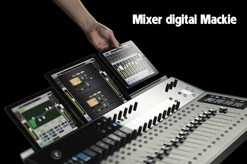 Mixer digital karaoke Mackie trang bị nhiều tính năng hiện đại, công nghệ tiên tiến