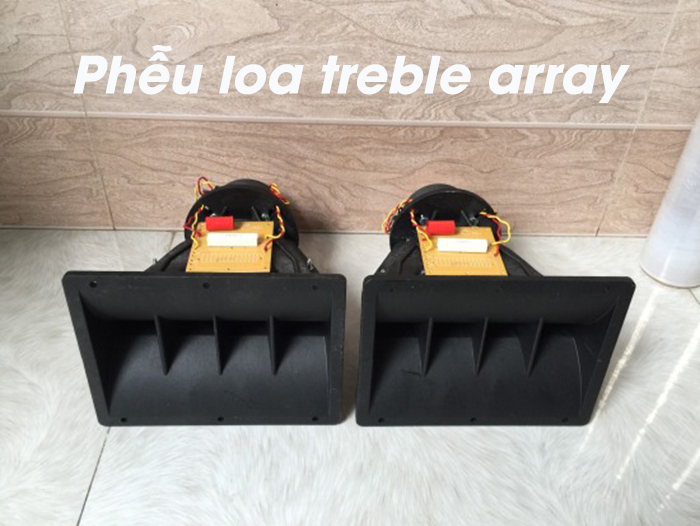 Phễu loa treble array