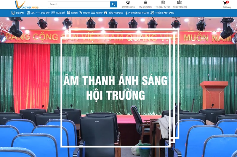 Thuê micro không dây cài áo Lạc Việt Audio