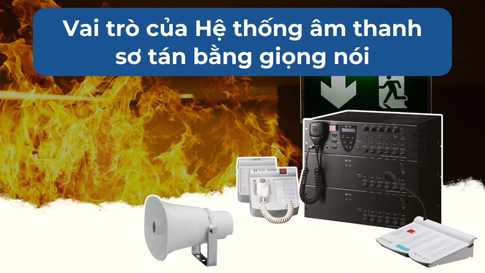 Vai trò của Hệ thống âm thanh sơ tán bằng giọng nói