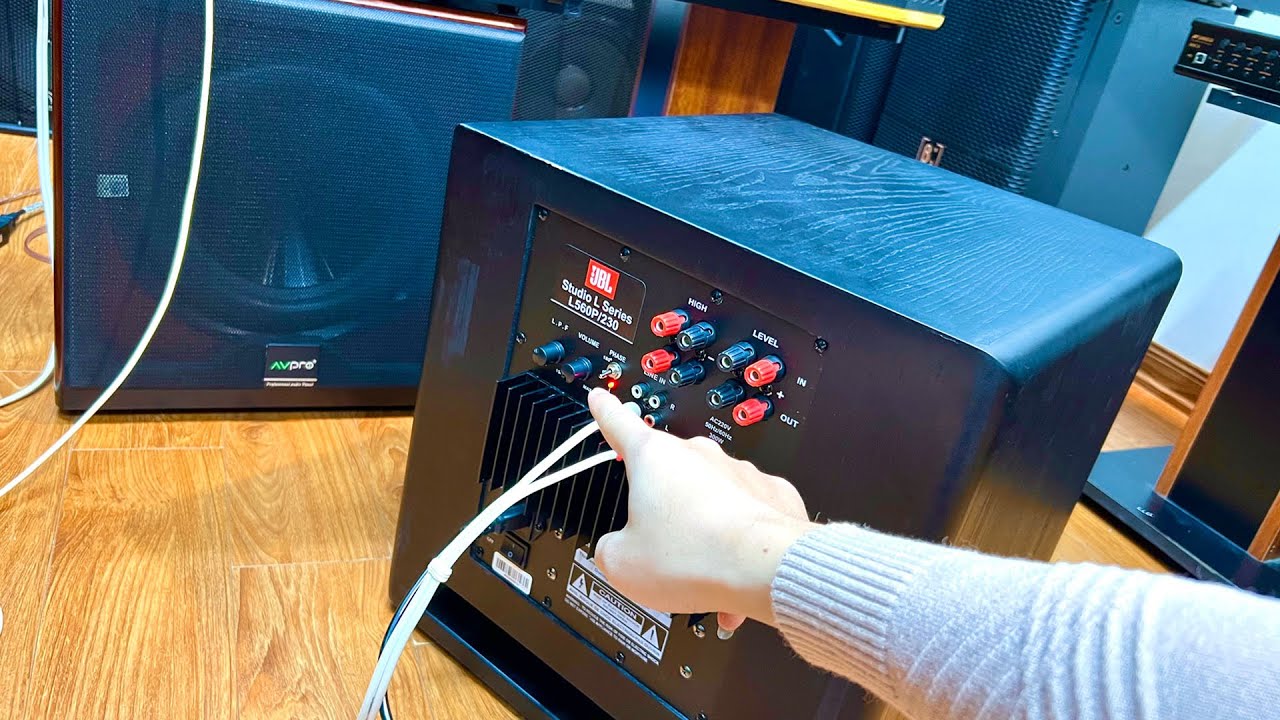 Lưu ý khi thực hiện cách chỉnh sub điện Lưu ý khi thực hiện cách chỉnh sub điện