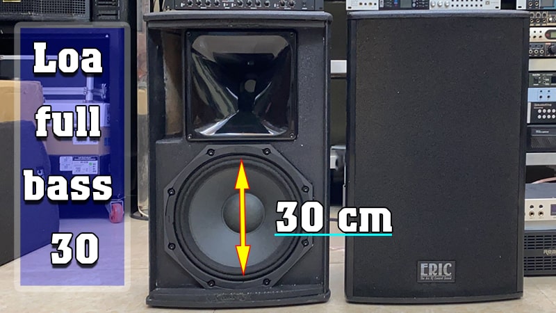 Là loại chứa loa bass toàn dải đường kính 30cm (12inch) Là loại chứa loa bass toàn dải đường kính 30cm (12inch)