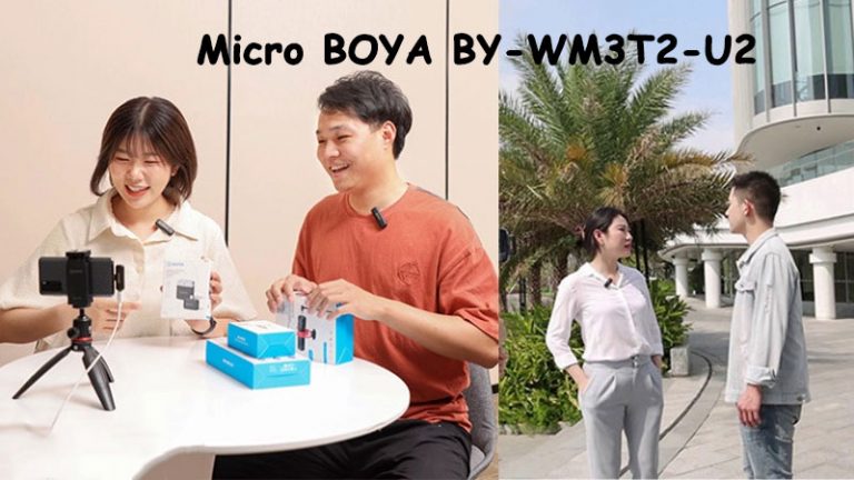 Micro quay video BOYA BY-WM3T2-U2: 1.820.000 VND